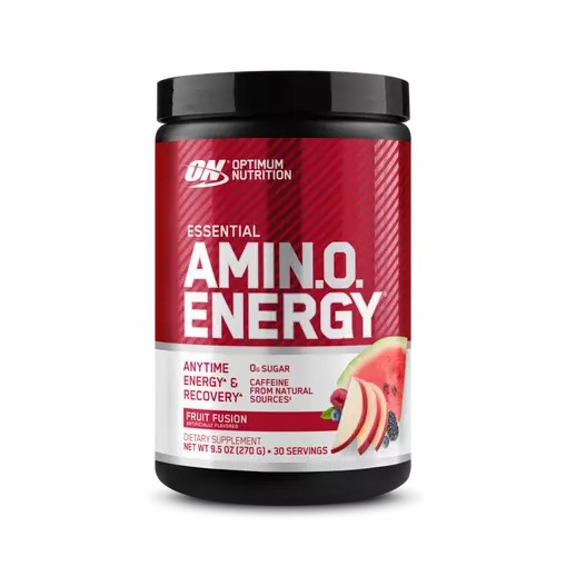 Optimum Nutrition ESSENTIAL AMIN.O. ENERGY® Fruit Fusion 0.6 lb (30 Servings) Amino Energy Powder | 87264HYLB