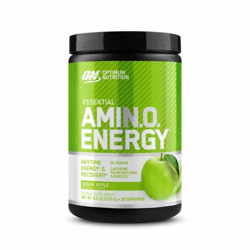 Optimum Nutrition ESSENTIAL AMIN.O. ENERGY® Green Apple 0.6 lb (30 Servings) Amino Energy Powder | 76928QSOZ
