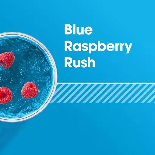 Optimum Nutrition ESSENTIAL AMIN.O. ENERGY+ Electrolytes Sparkling *new* Blue Raspberry Rush 355ml * 12 Cans (12 Servings) Amino Energy Drink | 63580DXWL