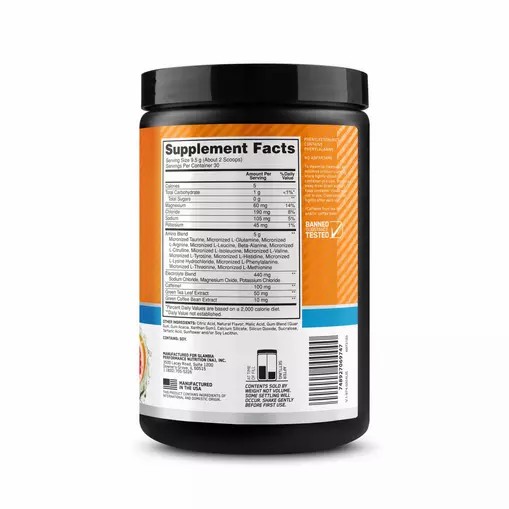 Optimum Nutrition Essential AMIN.O. ENERGY + Electrolytes *new* Sun-kissed Citrus 0.63 lb (30 Servings) Amino Energy Electrolytes | 63947GEBO
