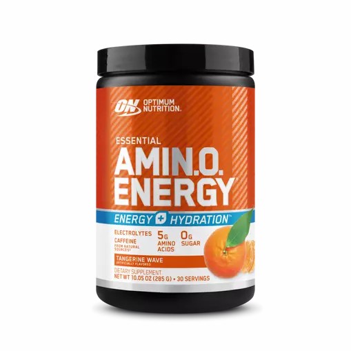 Optimum Nutrition Essential AMIN.O. ENERGY + Electrolytes Tangerine Wave 0.63 lb (30 Servings) Amino Energy Electrolytes | 13862SCHN