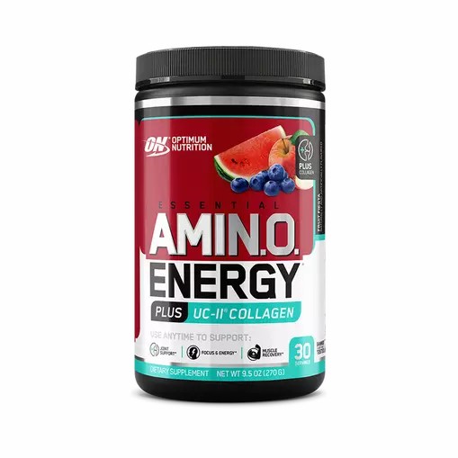Optimum Nutrition Essential AMIN.O. ENERGY + UC-II Collagen 0.6 lb (30 Servings) Amino Energy Powder | 85743OTZB