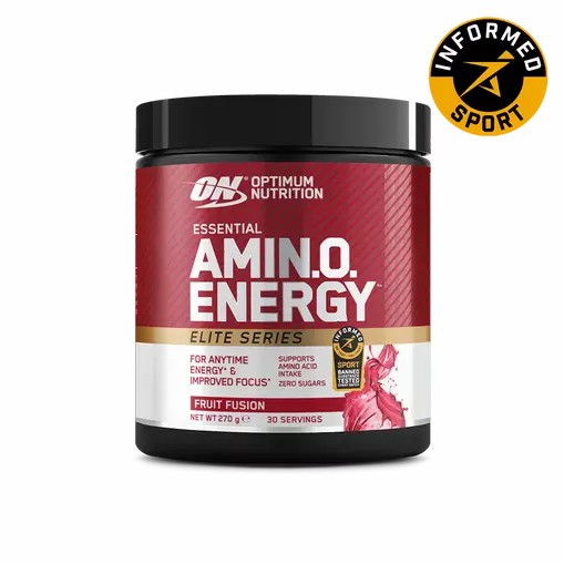 Optimum Nutrition Essential AMIN.O. Energy Elite Series 270 grams (20 Servings) Amino Energy Powder | 54879NCVH