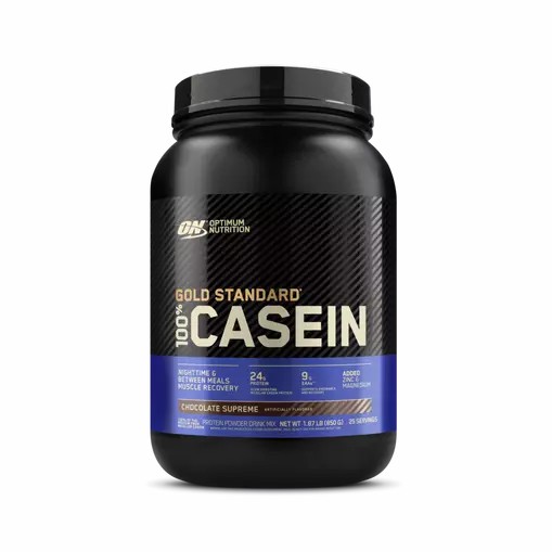 Optimum Nutrition GOLD STANDARD® 100% Casein Chocolate Supreme 2 lb (25 Servings) Protein Powder | 74320EQOR