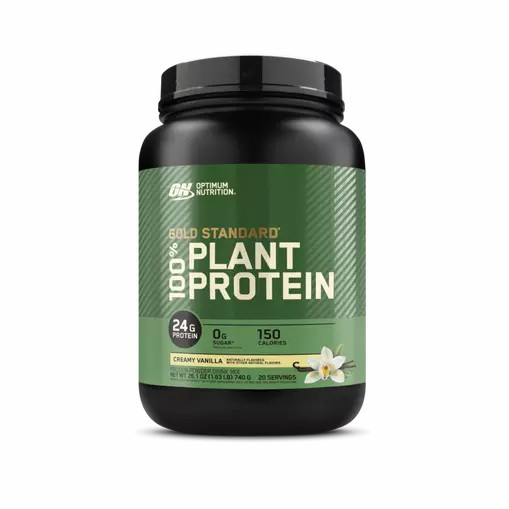Optimum Nutrition GOLD STANDARD® 100% Plant Creamy Vanilla 1.63 lb - Notify me Plant Protein | 53918WHVU