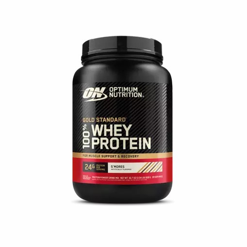 Optimum Nutrition GOLD STANDARD 100% WHEY™ *new* S\'mores 2 lb (28 Servings) Whey Protein Powder | 34109OAPR