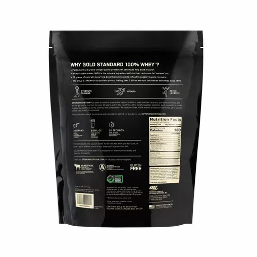 Optimum Nutrition GOLD STANDARD 100% WHEY™ Chocolate Peanut Butter 1.5 lb (22 Servings) Whey Protein Powder | 76384ZMQJ
