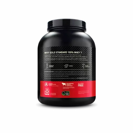 Optimum Nutrition GOLD STANDARD 100% WHEY™ Double Rich Chocolate 4 lb (58 Servings) Whey Protein Powder | 75069FBYR