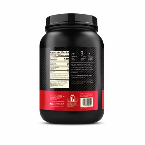 Optimum Nutrition GOLD STANDARD 100% WHEY™ Mocha Cappuccino 2 lb (28 Servings) Whey Protein Powder | 17039WHDB