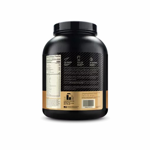 Optimum Nutrition GOLD STANDARD® Pro Gainer Vanilla Custard 5.09 lb (14 Servings) Gold Standard Pro Gainer | 32964TESD