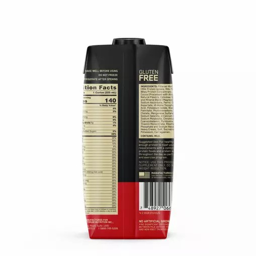 Optimum Nutrition GOLD STANDARD® Ready To Drink Protein Shake Chocolate 12 Cartons (12 Servings) Protein Shake | 74290HISW