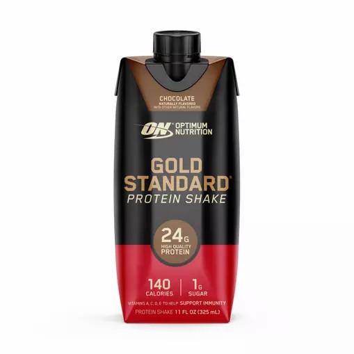 Optimum Nutrition GOLD STANDARD® Ready To Drink Protein Shake Chocolate 12 Cartons (12 Servings) Protein Shake | 74290HISW