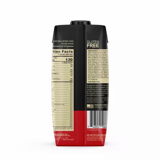 Optimum Nutrition GOLD STANDARD® Ready To Drink Protein Shake Vanilla 12 Cartons (12 Servings) Protein Shake | 01865KIAD