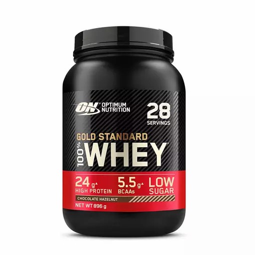 Optimum Nutrition Gold Standard 100% Whey Protein Powder Chocolate Hazelnut 896 grams (28 Servings) Whey Protein Powder | 97341REYS