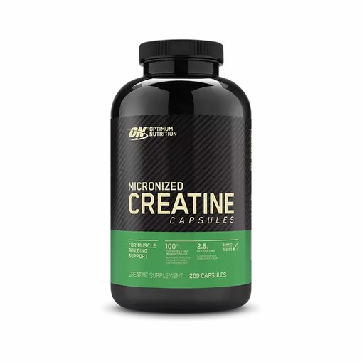 Optimum Nutrition Micronized Creatine Capsules 200 Capsules (100 Servings) Creatine Capsules | 08495FOPQ