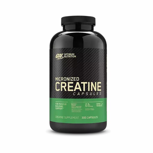 Optimum Nutrition Micronized Creatine Capsules 300 Capsules (150 Servings) Creatine Capsules | 18347LYSF