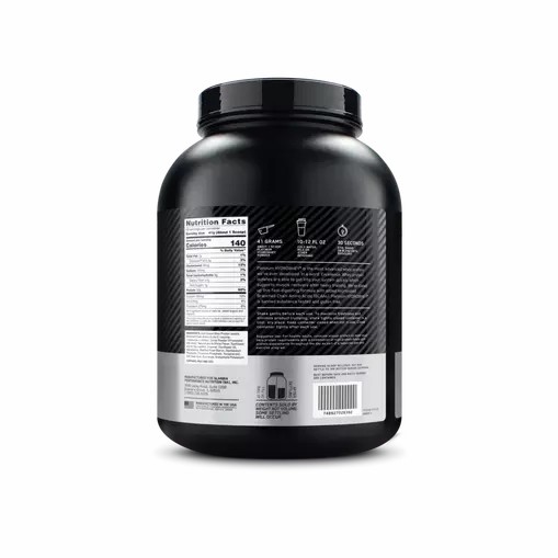 Optimum Nutrition PLATINUM HYDROWHEY™ Turbo Chocolate 3.61 lb (40 Servings) Whey Protein Powder | 15862GNJL