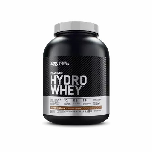 Optimum Nutrition PLATINUM HYDROWHEY™ Turbo Chocolate 3.61 lb (40 Servings) Whey Protein Powder | 15862GNJL