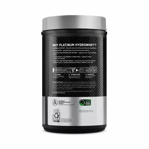 Optimum Nutrition PLATINUM HYDROWHEY™ Velocity Vanilla 1.76 lb (20 Servings) Whey Protein Powder | 07256FWLK