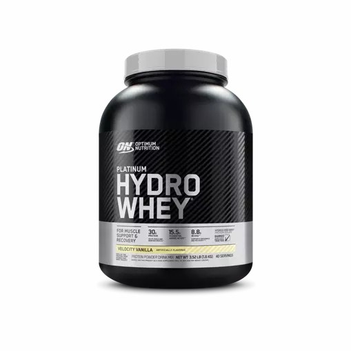 Optimum Nutrition PLATINUM HYDROWHEY™ Velocity Vanilla 3.52 lb (40 Servings) Whey Protein Powder | 39652TEZO