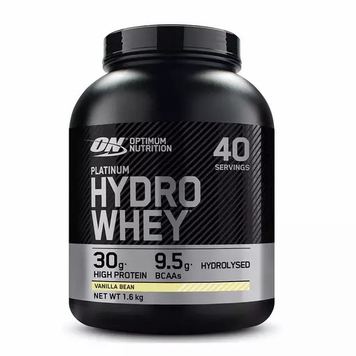Optimum Nutrition Platinum Hydrowhey Vanilla Bean 1.6 kg (40 Servings) Protein Powder | 18723HDSY