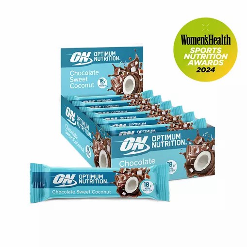 Optimum Nutrition Protein Bar Chocolate Sweet Coconut 720 grams (12 Bars) Protein Bar | 14350EDYQ