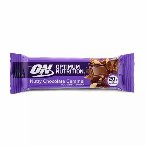 Optimum Nutrition Protein Bar Nutty Chocolate Caramel 70 grams (1 Bars) Protein Bar | 52614WUTY
