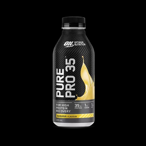 Optimum Nutrition Pure Pro 35 Banana 355ml (6 bottles) Protein Shake | 83160OTVX