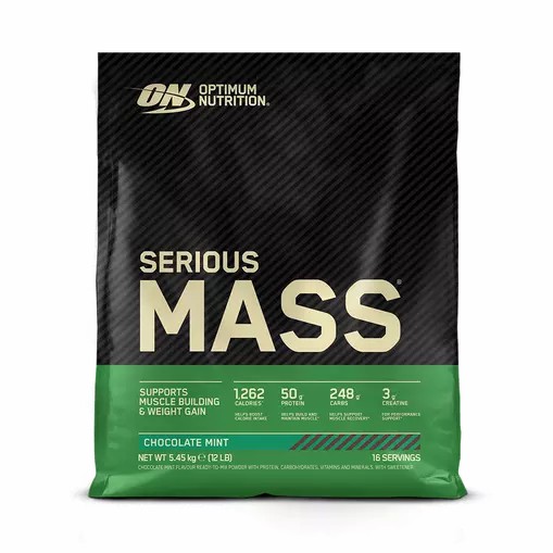 Optimum Nutrition Serious Mass Chocolate Mint 5.45 kg (16 Servings) Serious Mass | 79683LQAX