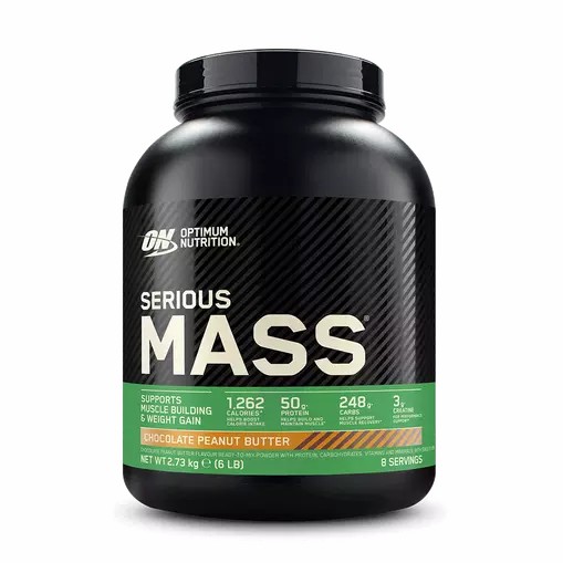 Optimum Nutrition Serious Mass Chocolate Peanut Butter 2.73 kg (8 Servings) Serious Mass | 85396GHKV
