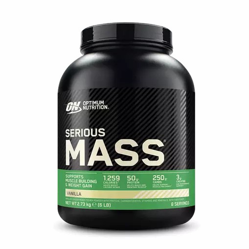 Optimum Nutrition Serious Mass Vanilla 2.73 kg (8 Servings) Serious Mass | 89360GNJC